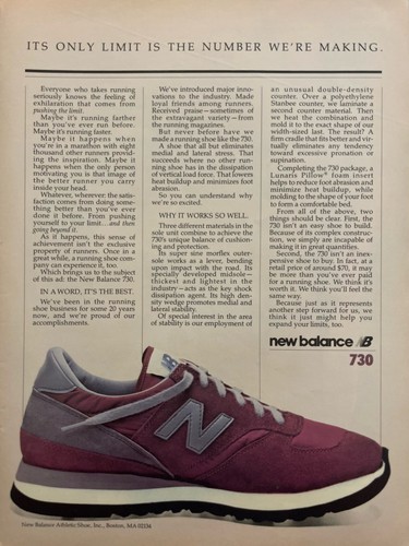 Pubblicità scarpe new balance - pubblicità,